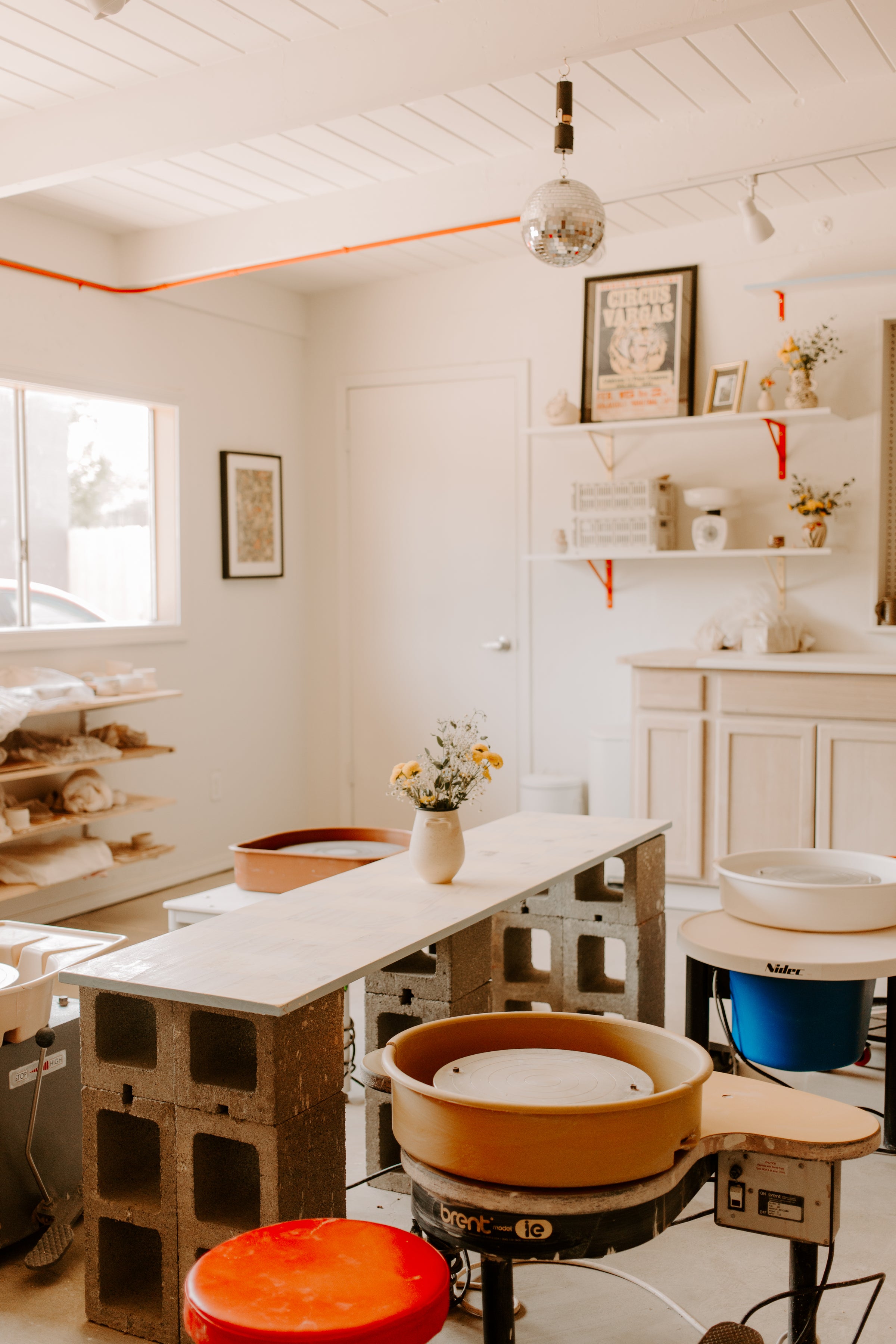 Ceramics Studio, Home